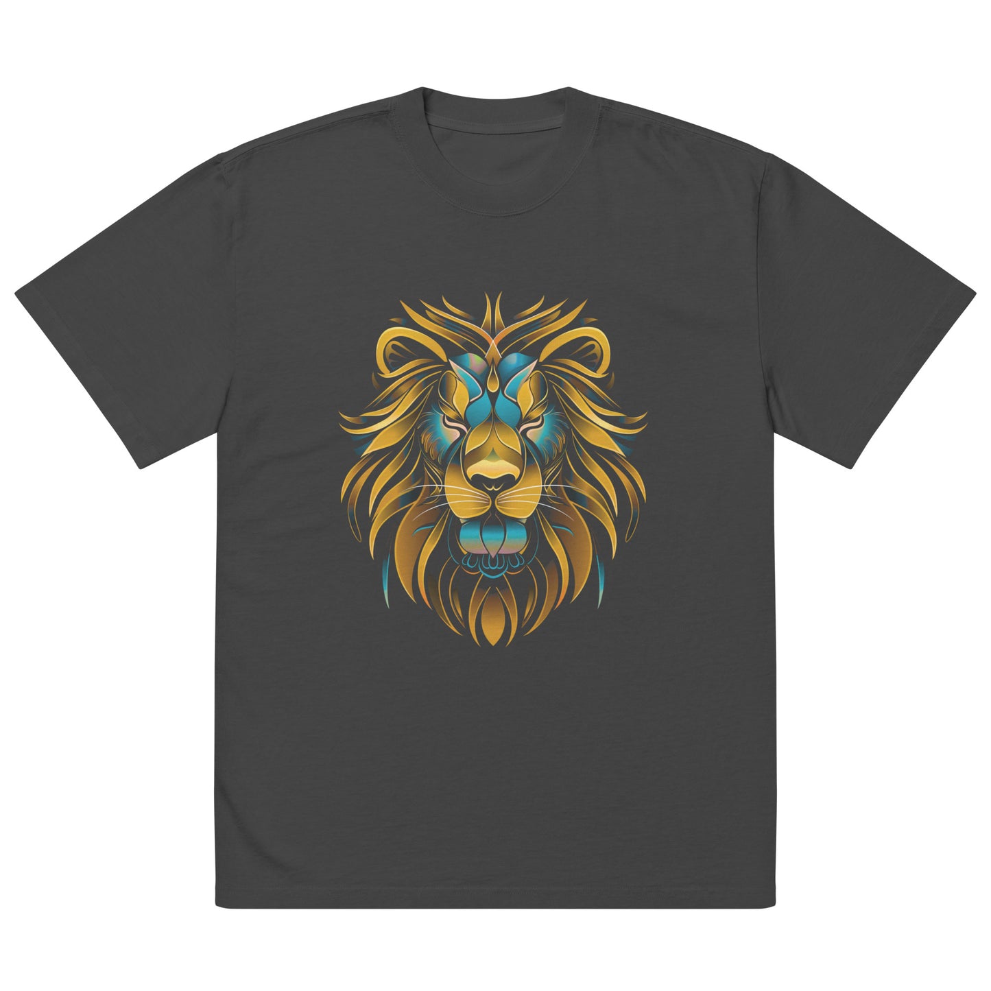 Lion of Judah - Oversized faded t-shirt